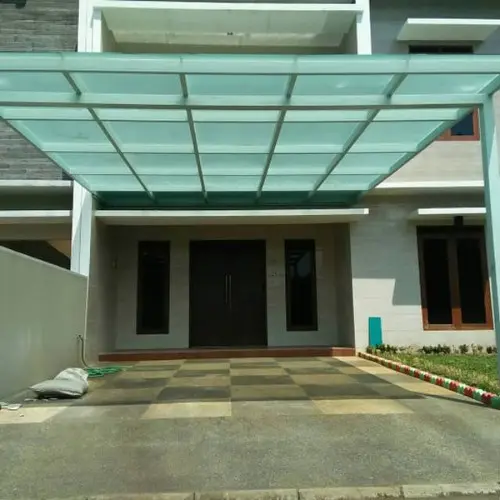 Kanopi Kaca Tempered 10mm di  ngoro